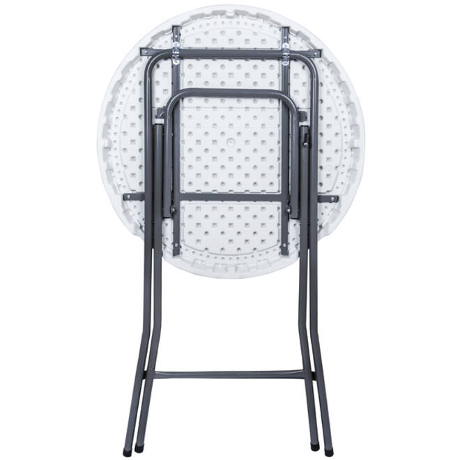 Statafel BRASQ 80cm wit