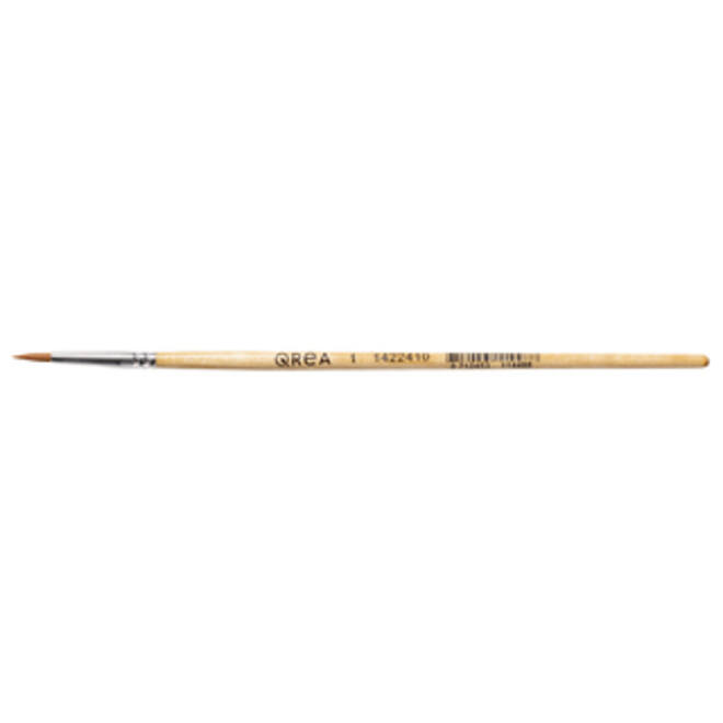 Penseel Qrea synthetisch haar nr 1 breedte 2,7mm
