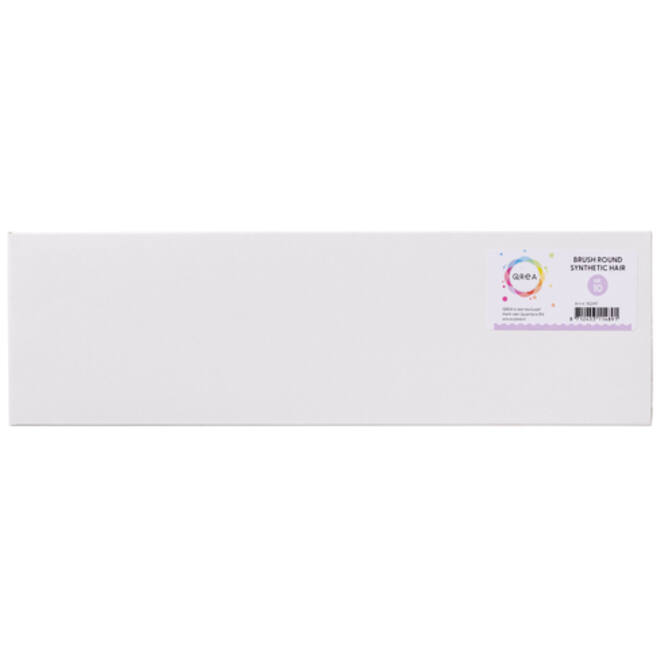 Penseel Qrea synthetisch haar nr 10 breedte 6,6mm