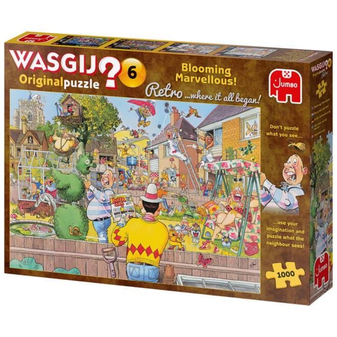 Puzzel Wasgij Original 6 Het Groeit Als Kool! 1000 stukjes