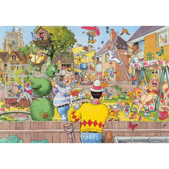 Puzzel Wasgij Original 6 Het Groeit Als Kool! 1000 stukjes