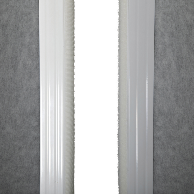 Scheidingswand MAUL akoestiek lichtgrijs/whiteboard voet