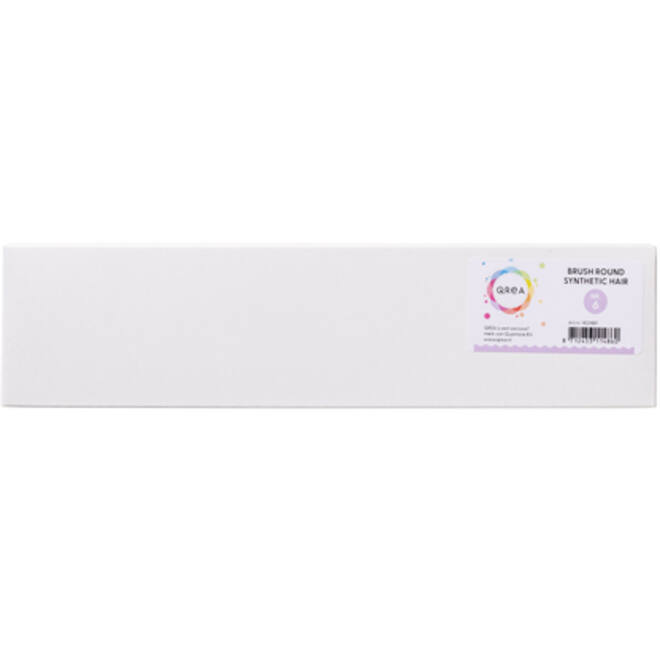 Penseel Qrea synthetisch haar nr 6 breedte 3,9mm