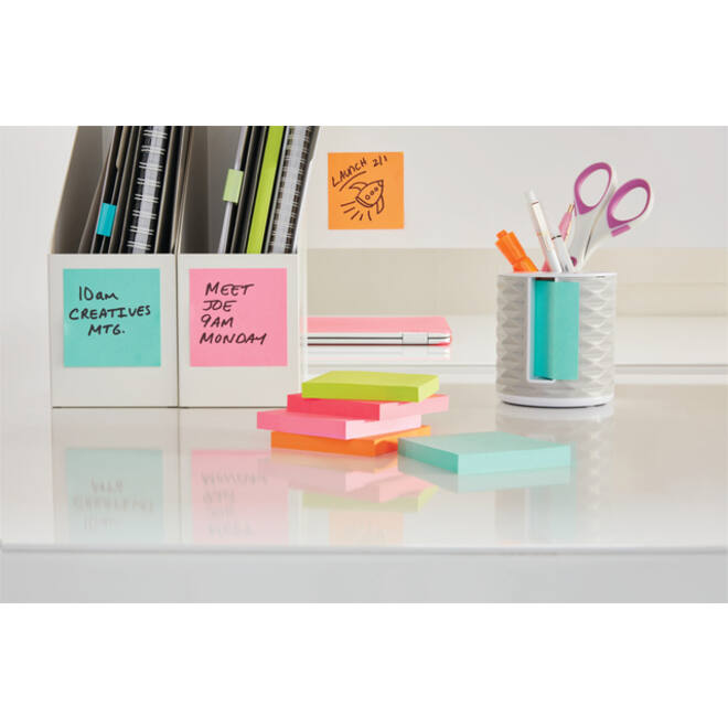 Memoblok 3M Post-it 654 76x76mm Beachside Colour