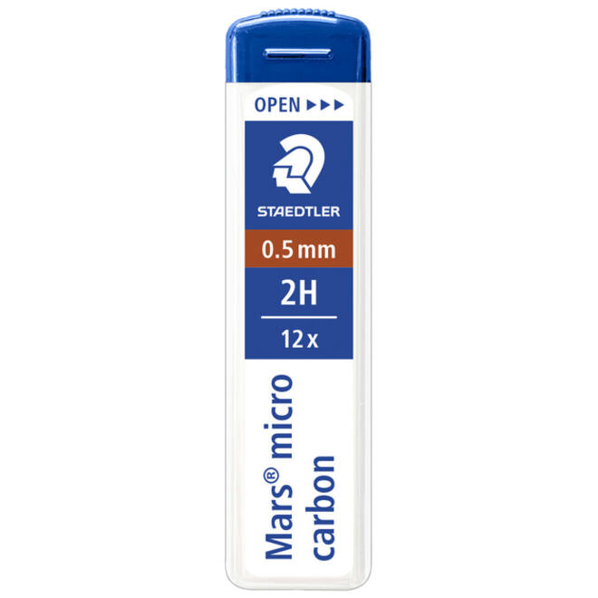 Potloodstift Staedtler Mars Carbon Micro 0.5mm 2H
