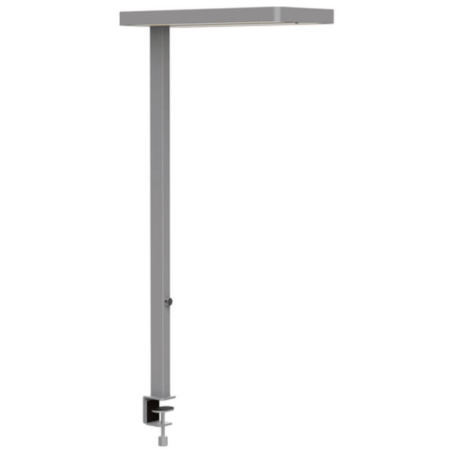 Werkpleklamp tafelklem MAUL Juvis LED beweging- daglichtsensor dimbaar hg 120cm zilver