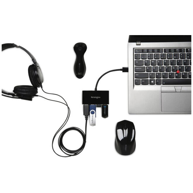 Hub Kensington USB 4-poorts USB 3.0