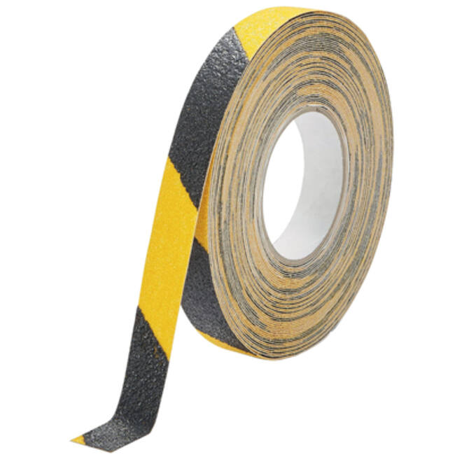 Antisliptape DURALINE GRIP+ 25mmx15m geel-zwart