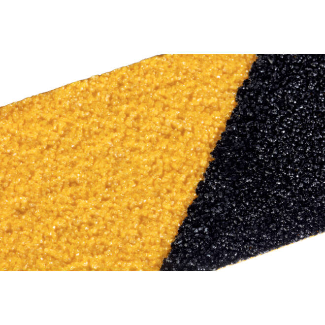 Antisliptape DURALINE GRIP+ 25mmx15m geel-zwart