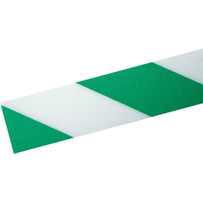 Vloermarkeringstape DURALINE 50mmx30m groen-wit