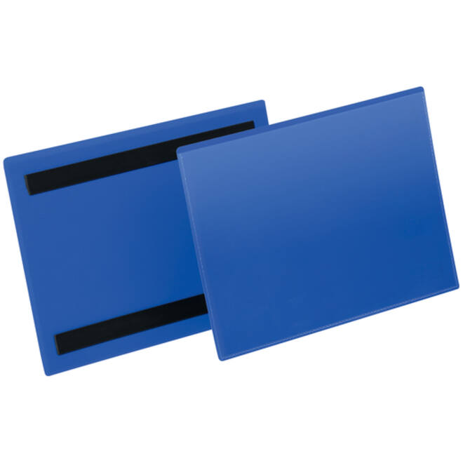 Documenthoes Durable magnetisch A5 liggend blauw