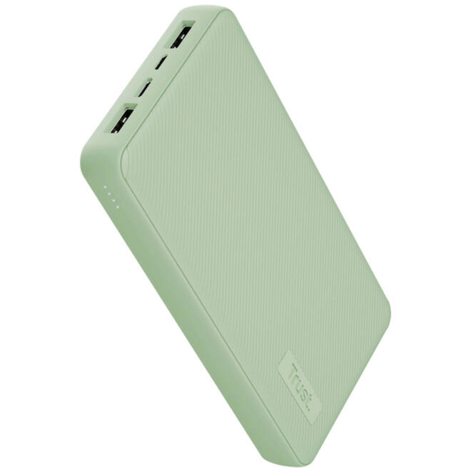 Powerbank Trust Primo 20.000 mAh eco groen