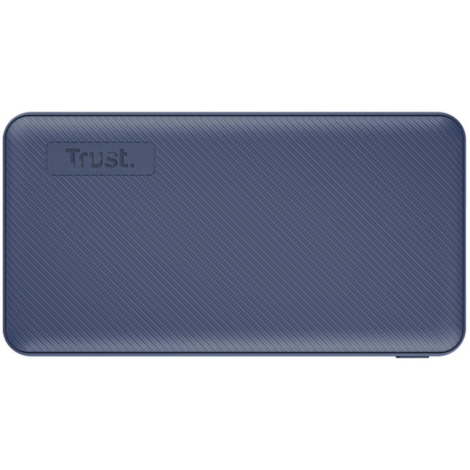 Powerbank Trust Primo 10.000 mAh eco blauw