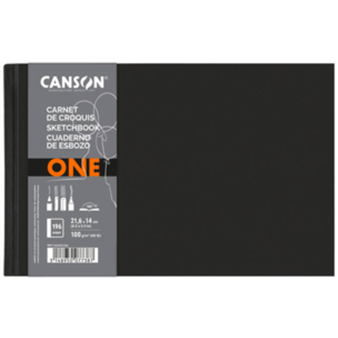 Tekenboek Canson Art Book One 21.6x14cm 100gr 80vel hardcover