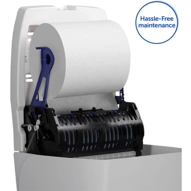 Handdoekroldispenser Aquarius wit 6959