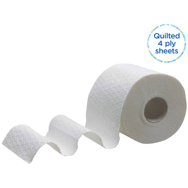 Toiletpapier Kleenex 4-laags 160vel wit 8484
