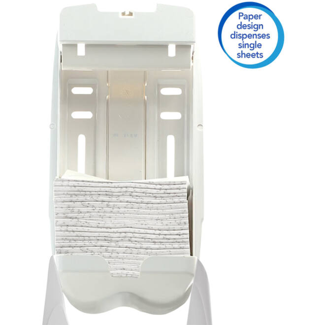 Toiletpapier Scott Control gevouwen 2-laags 36x220vel wit 8509