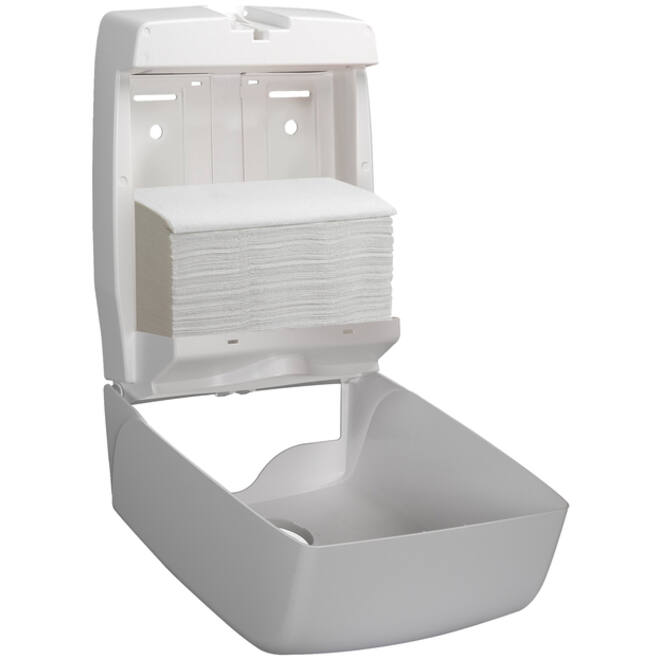 Handdoek Kleenex i-vouw 2-laags 21x21.5cm 15x186stuks wit 6789