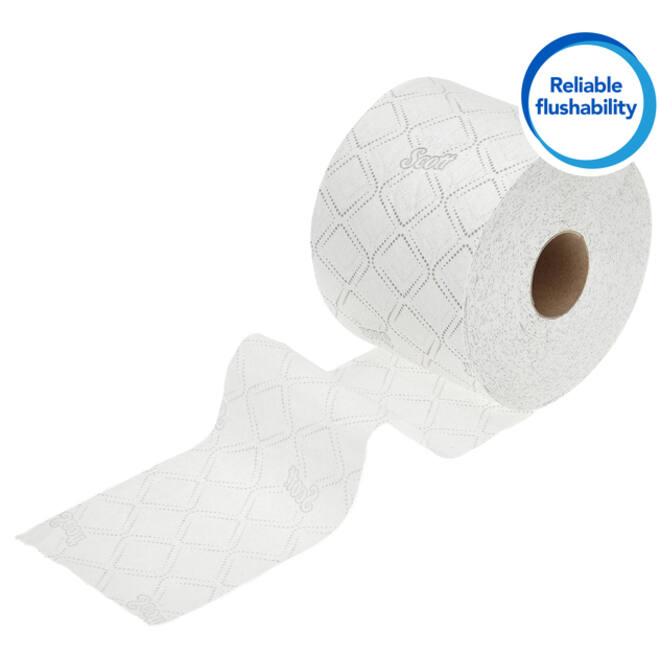 Toiletpapier Scott Control 3-laags 350vel wit 8518