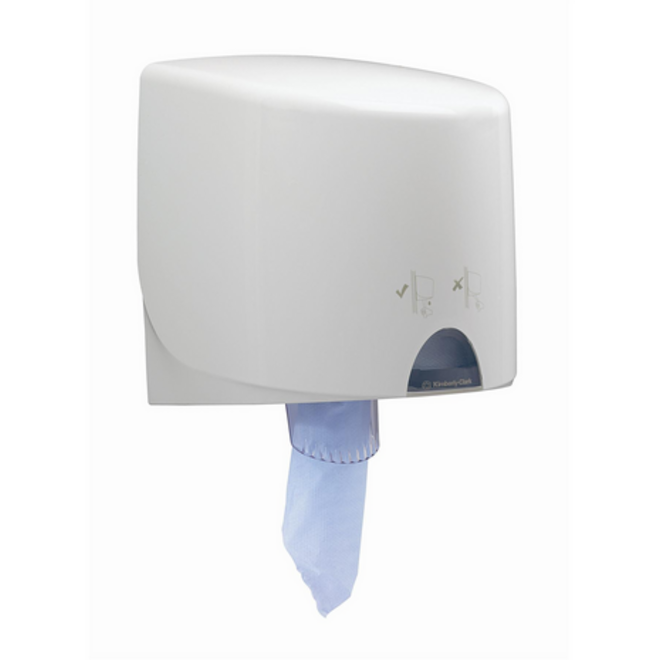 Poetsrol WypAll L10 1-laags 19,5x304m 800vel blauw 7255