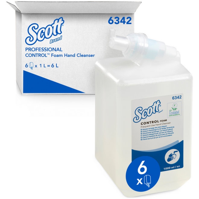 Handzeep Scott Control foam frequent gebruik 1000ml 6342