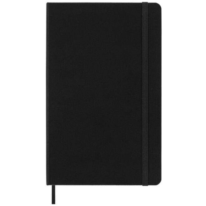 Notitieboek Moleskine large 130x210mm dots hard cover zwart