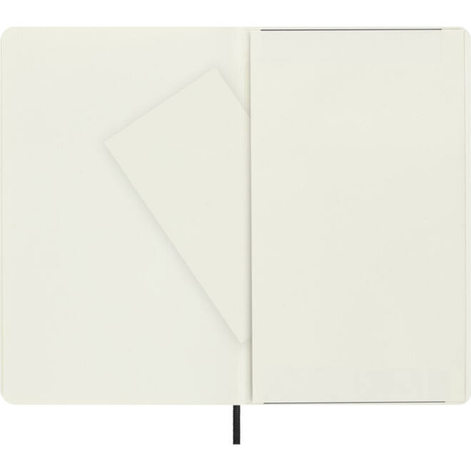 Notitieboek Moleskine large 130x210mm ruit 5x5mm soft cover zwart