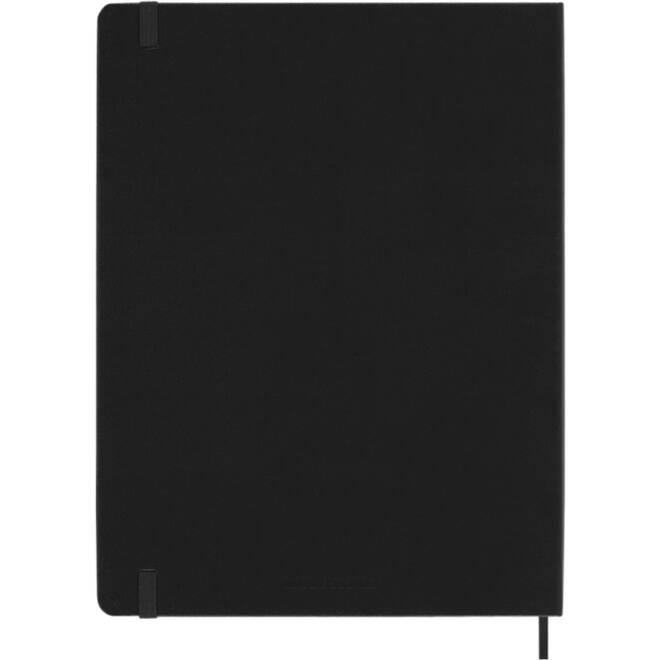 Notitieboek Moleskine XL 190x250mm dots hard cover zwart
