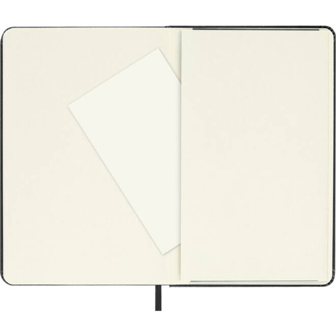 Notitieboek Moleskine pocket 90x140mm dots hard cover zwart
