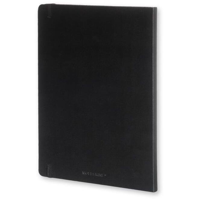 Notitieboek Moleskine pocket 90x140mm ruit 5x5mm hard cover zwart