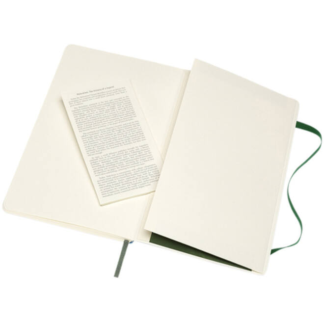 Notitieboek Moleskine large 130x210mm dots soft cover zwart