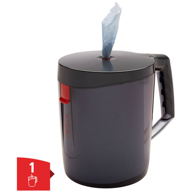 Poetsroldispenser WypAll reach centerfeed zwart 6221