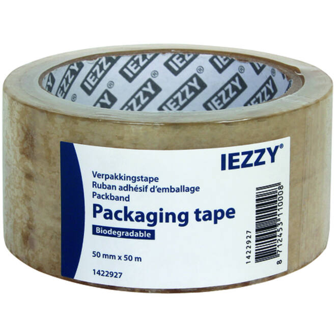 Verpakkingstape IEZZY biodegradable 50mmx50m