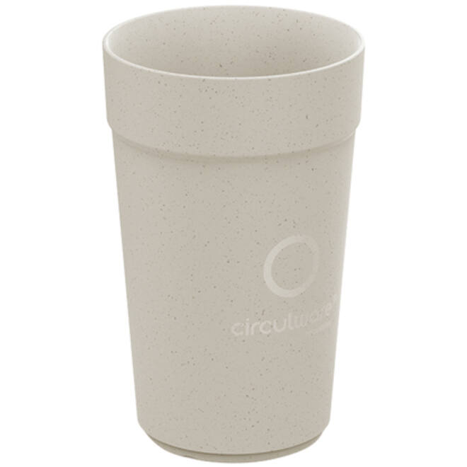 Beker Circulware Circulcup 400ml herbruikbaar 16 stuks