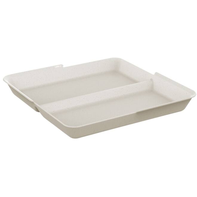 Bord Circulware Circulplate 1100ml 2-vaks herbruikbaar 12 stuks