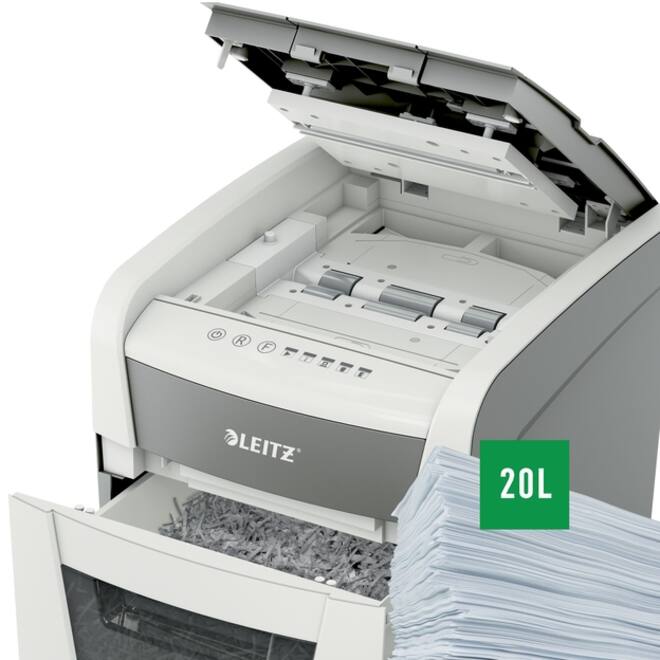 Papiervernietiger Leitz IQ Auto+ Small Office 50X P4 snippers 4x28mm