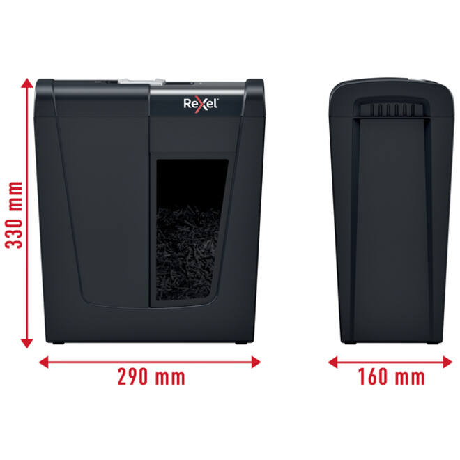 Papiervernietiger Rexel Secure S5 stroken 6mm