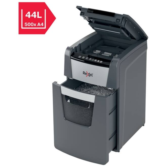 Papiervernietiger Rexel Optimum Auto+ 130M snippers 2x15mm