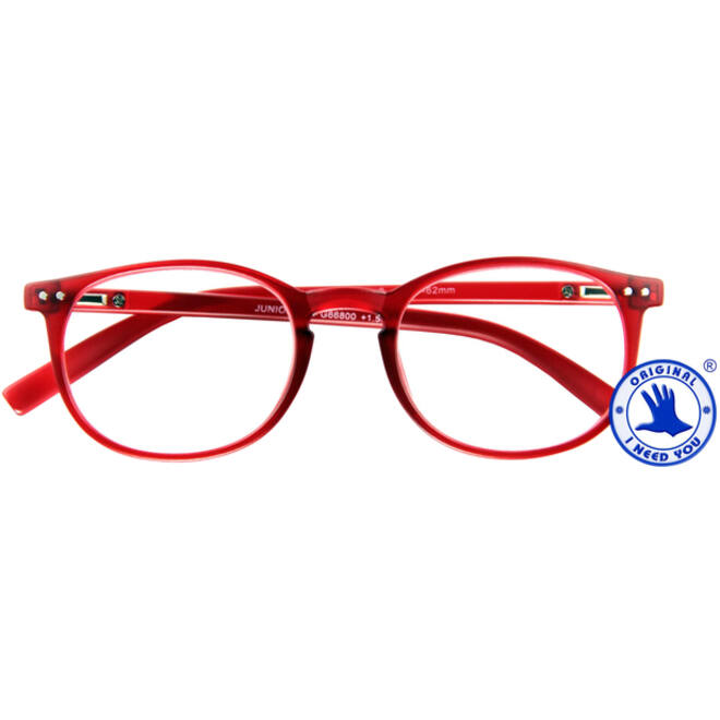 Leesbril I Need You +3.00 dpt Junior rood