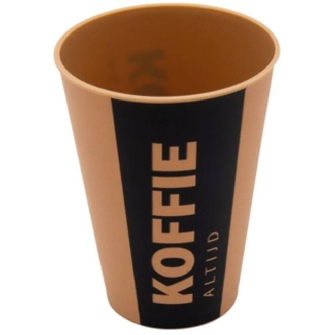 Beker IEZZY 180ml herbruikbaar Altijd Koffie 20 stuks bruin