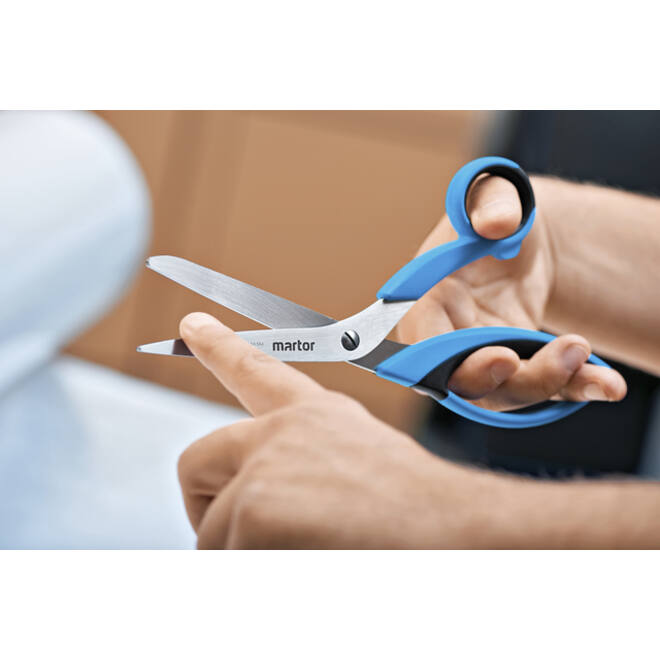 Veiligheidsschaar Martor Secumax 564 80mm blauw