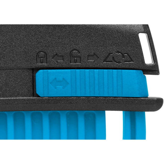 Veiligheidsmes Martor Secunorm Mizar trapezium 15mm zwart