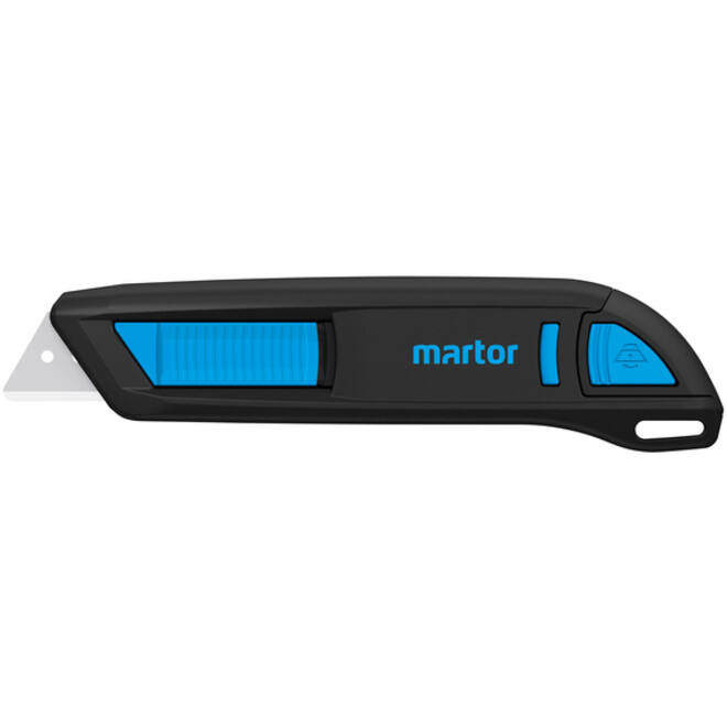 Veiligheidsmes Martor Secunorm 300 trapezium 19mm zwart