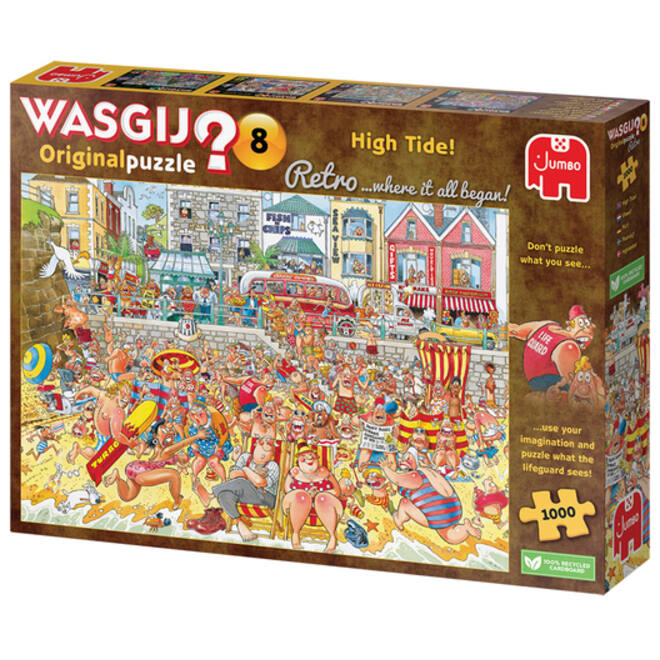 Puzzel Wasgij Retro Orginal 8 Vloed 1000 stukjes