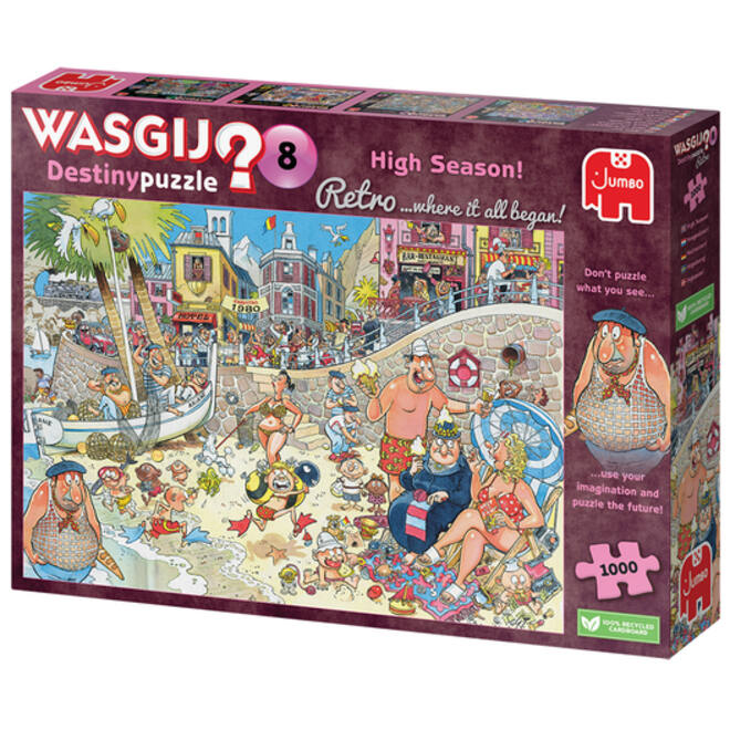 Puzzel Wasgij Retro Destiny 8 Hoogseizoen 1000 stukjes