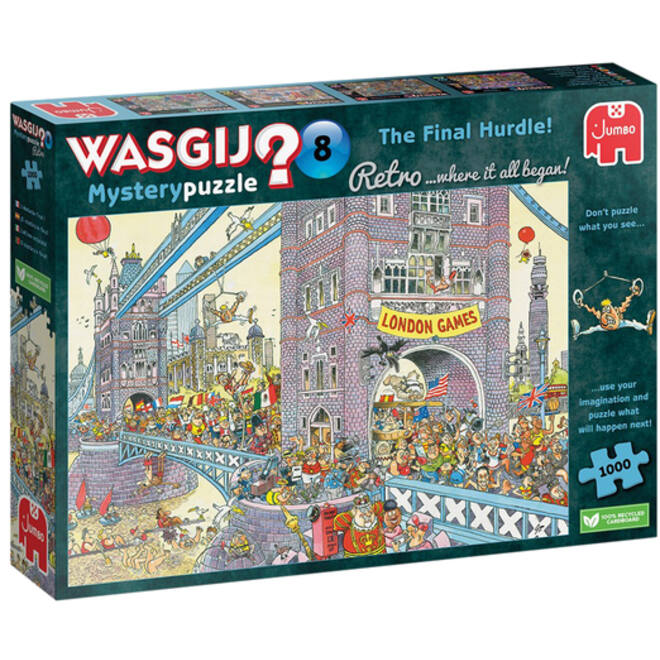 Puzzel Wasgij Retro Mystery 8 Laatste Horde 1000 stukjes