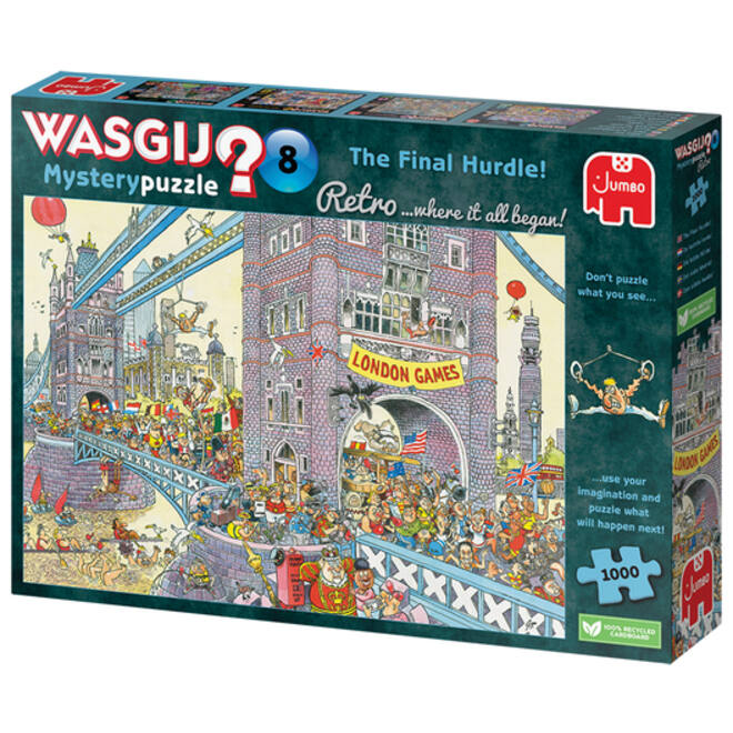 Puzzel Wasgij Retro Mystery 8 Laatste Horde 1000 stukjes