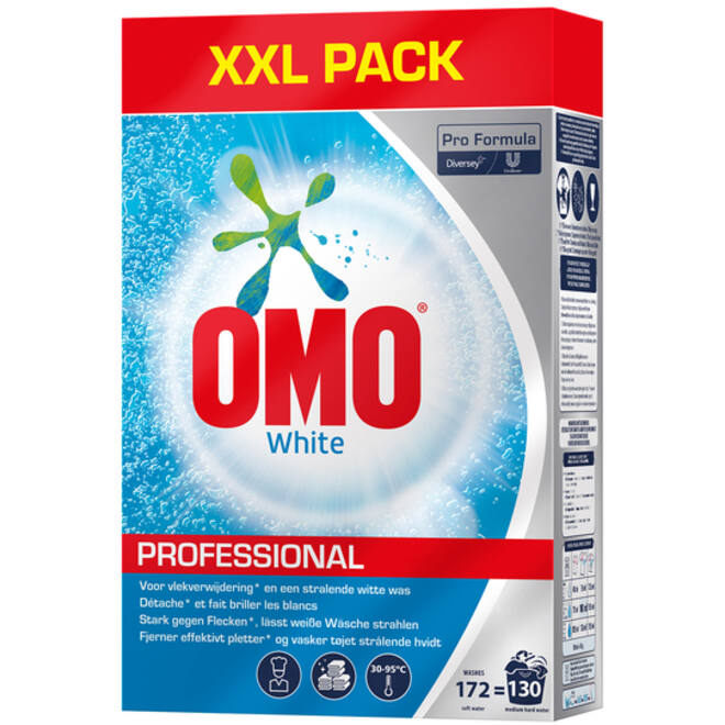 Wasmiddel Omo Pro Formula poeder wit 8.4kg 130 scoops