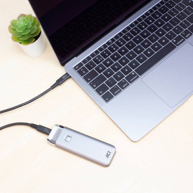 Kabel ACT USB-C USB 4 20Gbps Thunderbolt3 1 meter