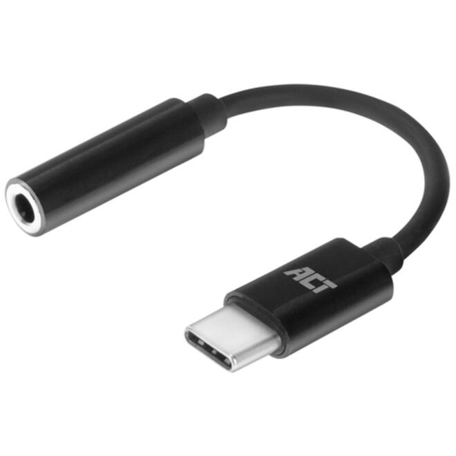 Adapter ACT USB-C naar 3.5mm audio jack